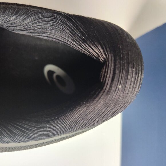 Ladies SZ 7 Asics GT-2000 6 Black Running Shoe - Picture 5 of 6